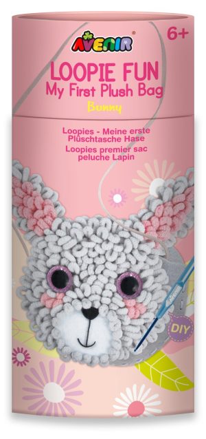 Avenir - Loopie Fun My First Plush Bag - Bunny
