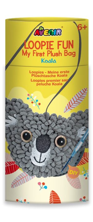 Avenir - Loopie Fun My First Plush Bag - Koala