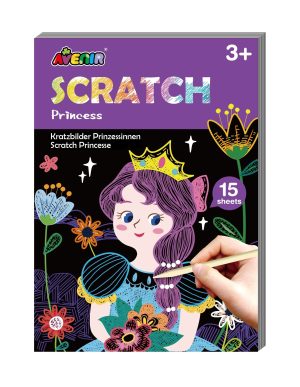 Avenir - Mini Scratch Book - Princess