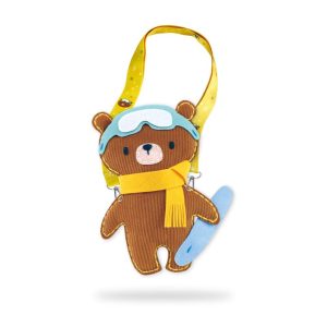 Sewing My Animal Friend with Carrier Strap - Snowboarding Bear