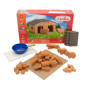 Teifoc Real Bricks Building Sets - Sheepfold